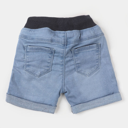 Infant Boys Denim Short Cool kid - Ice Blue
