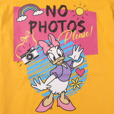 Girls T-Shirt H/S No Photos  - Citrus