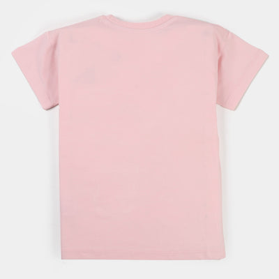 Girls T-Shirt H/S Character   - Blushing
