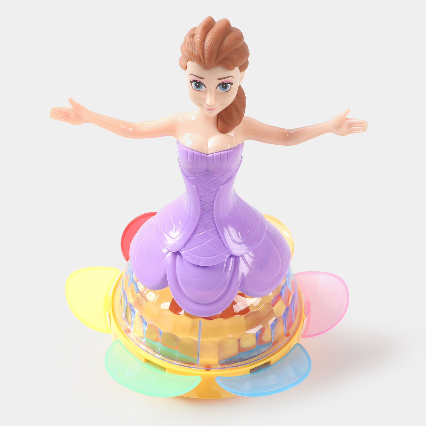 Electric Rotating Princess Dance With Light Music For Kids