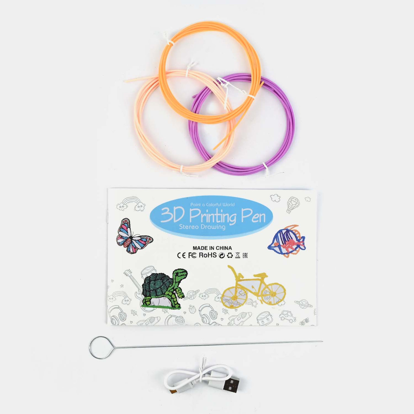 3D Printing Pen With Tool For Kids