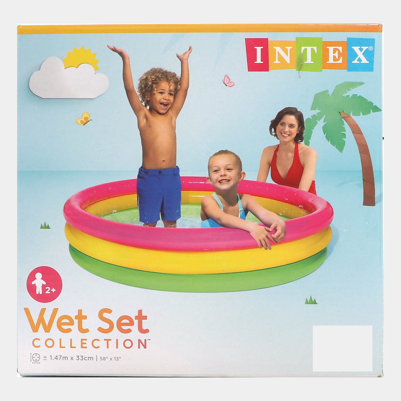 INTEX Sunset Glow Pool For Kids