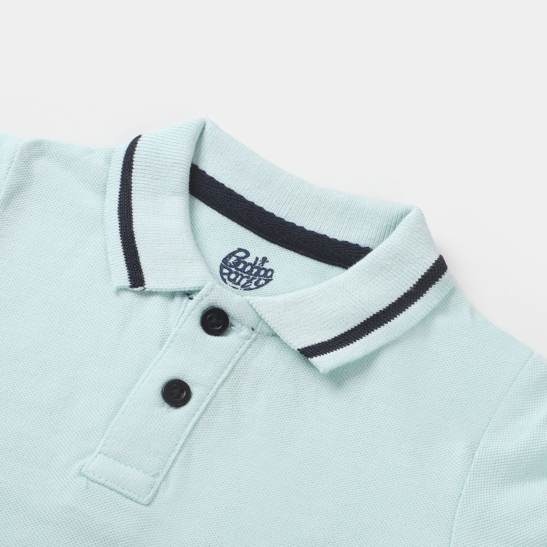 Infant Boys Polo T-Shirt - M/Light