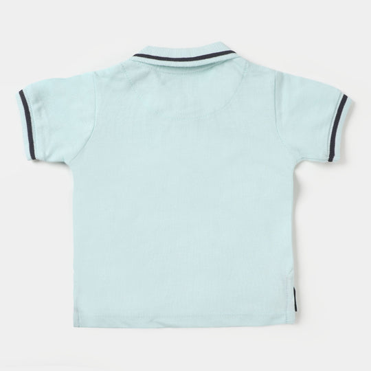 Infant Boys Polo T-Shirt - M/Light