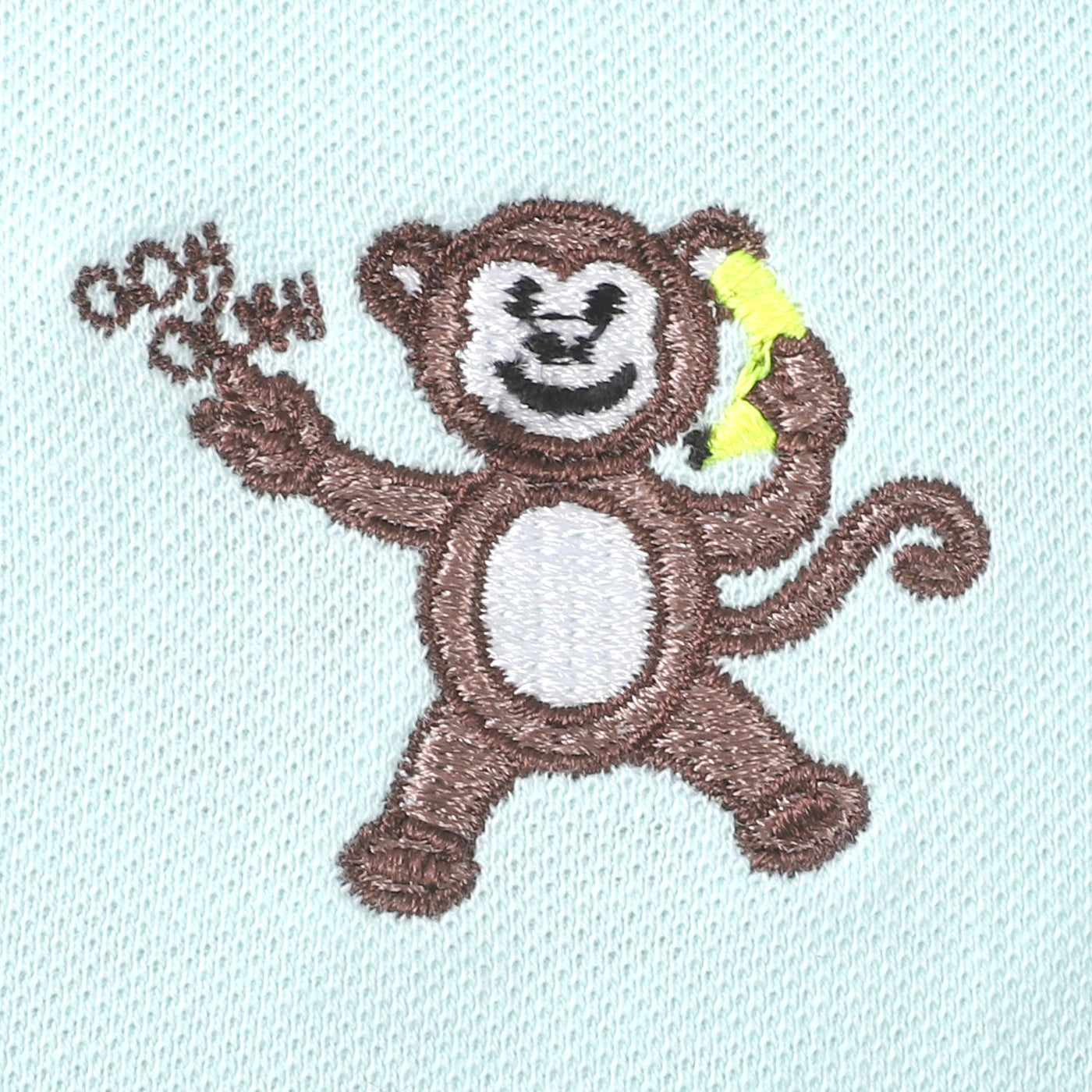 Infant Boys T-shirt Polo Monkey - Moon Light