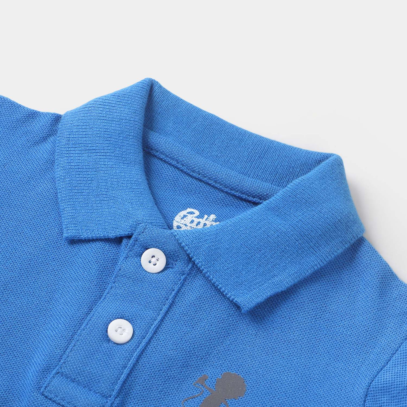 Infant Boys Polo T-Shirt Basic  - Indigo/blue