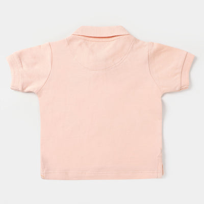 Infant Boys Polo T-Shirt Basic - Scallop