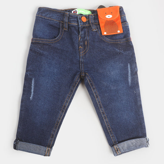 Infant Boys Pant Denim D-Pocket - DARK BLUE