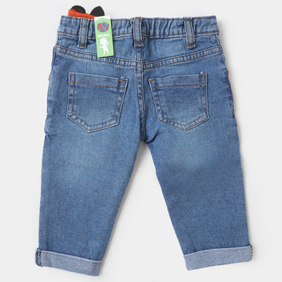 Infant Boys Denim Pant D-Pocket - LIGHT BLUE