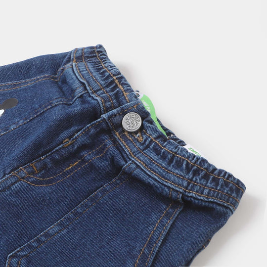 Infant Boys Denim Pant Character - DARK BLUE