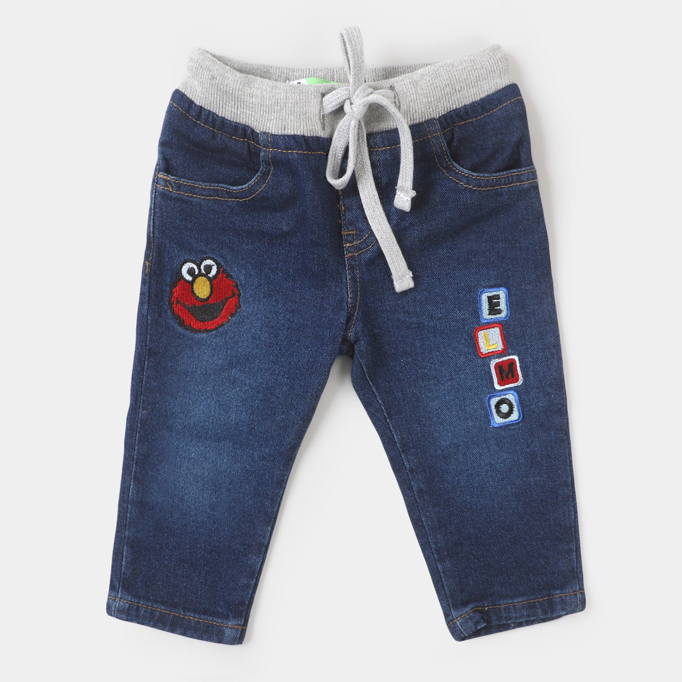 Infant Boys Denim Pant Elmo - DARK BLUE