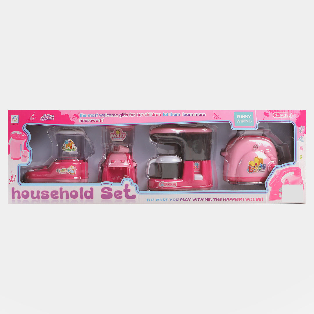 Electric Mini Home Appliances Toy For Kids