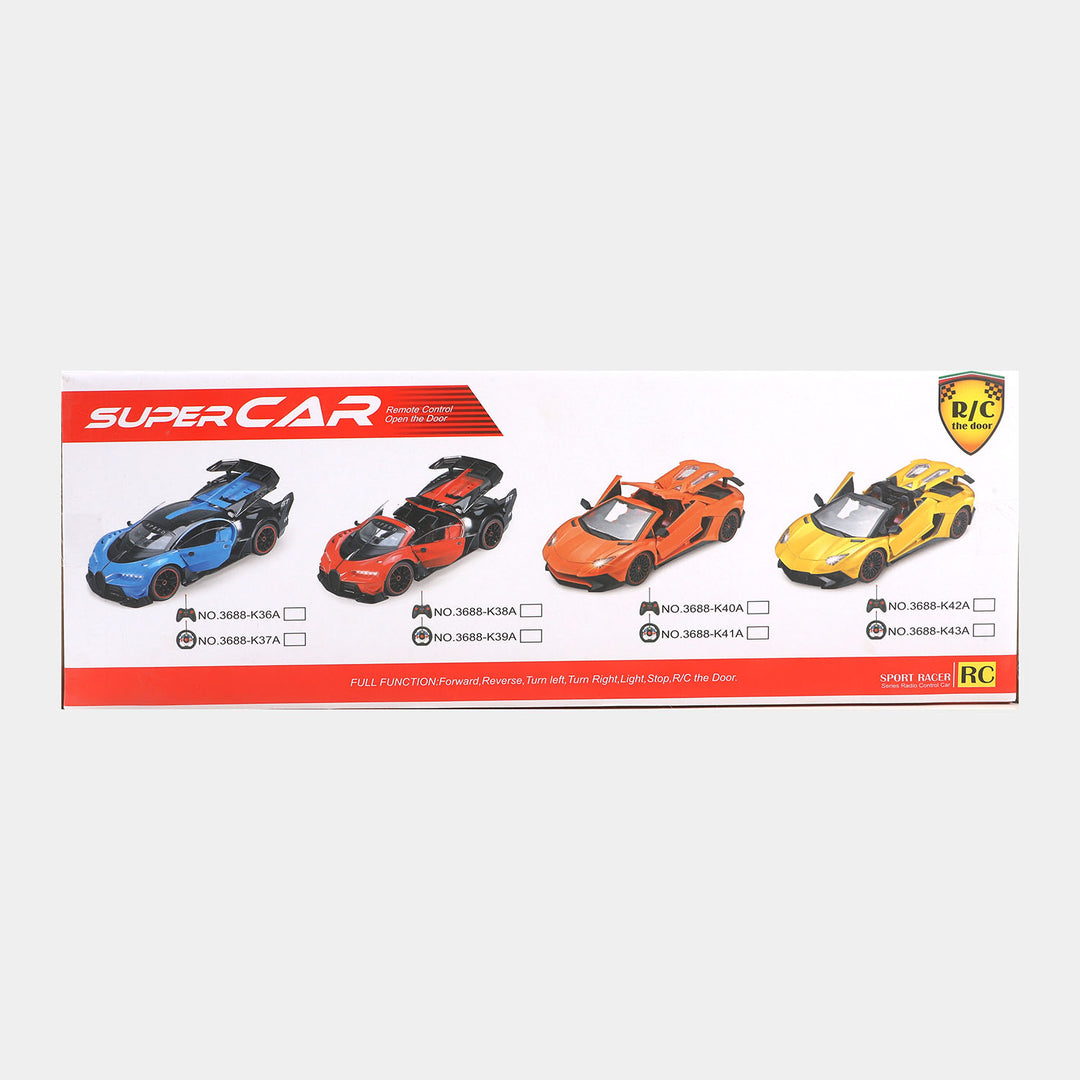 Speed Sports Remote Control Car For Kids