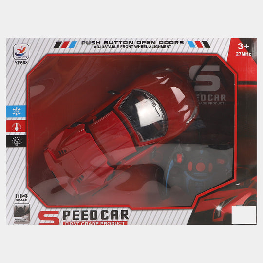 Speed Sports Remote Control Car Toy For Kids