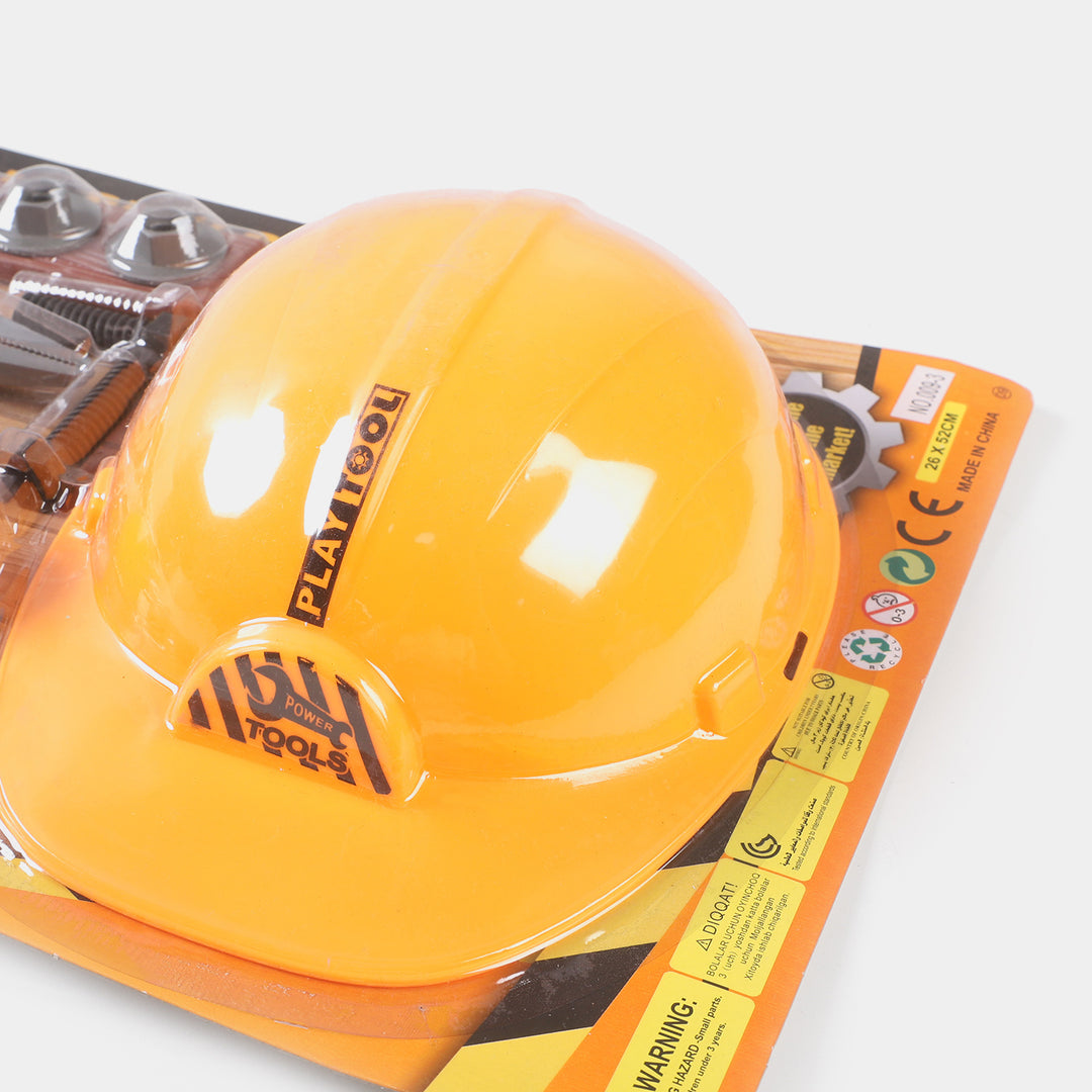 Tool Card With Helmet For Kids