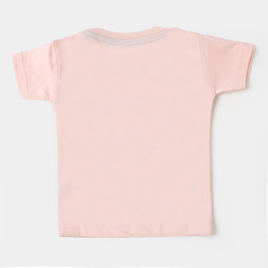 Infant Girls Knitted Night Suit Good Night - Scallop/S