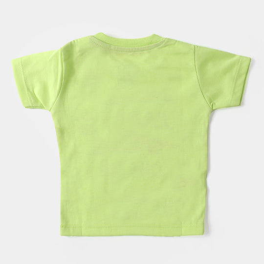 Infant Boys Knitted Night Suit Bedtime Champ - Sharp Green