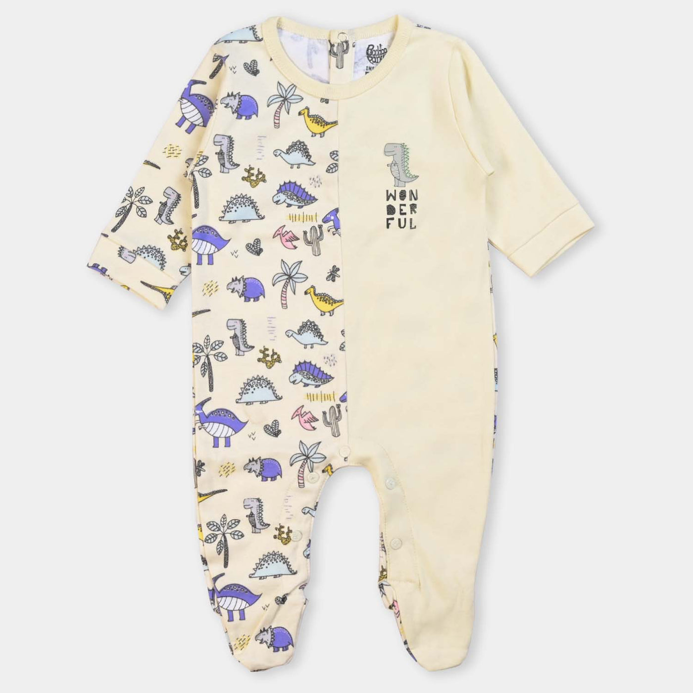 Infant Boys Cotton Romper Fashion Dino-Suger Swiz