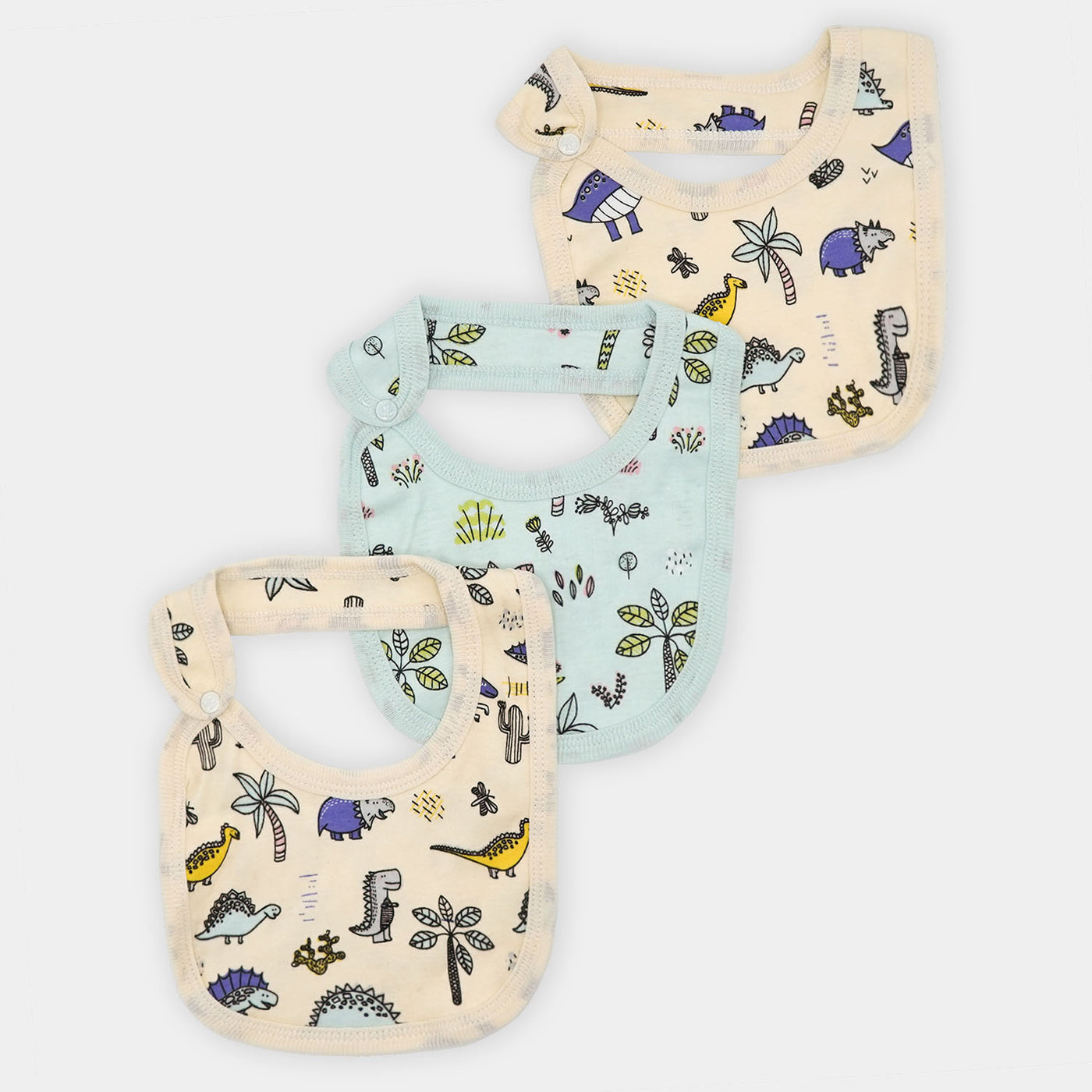 Baby Bibs Set - Pack of 3