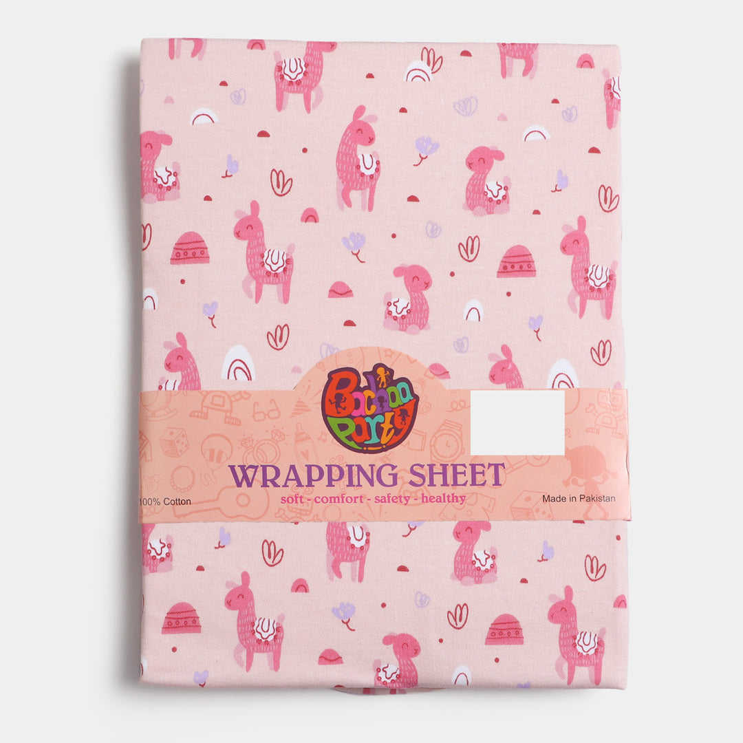 BABY Wrapping Sheet - LIGHT PINK