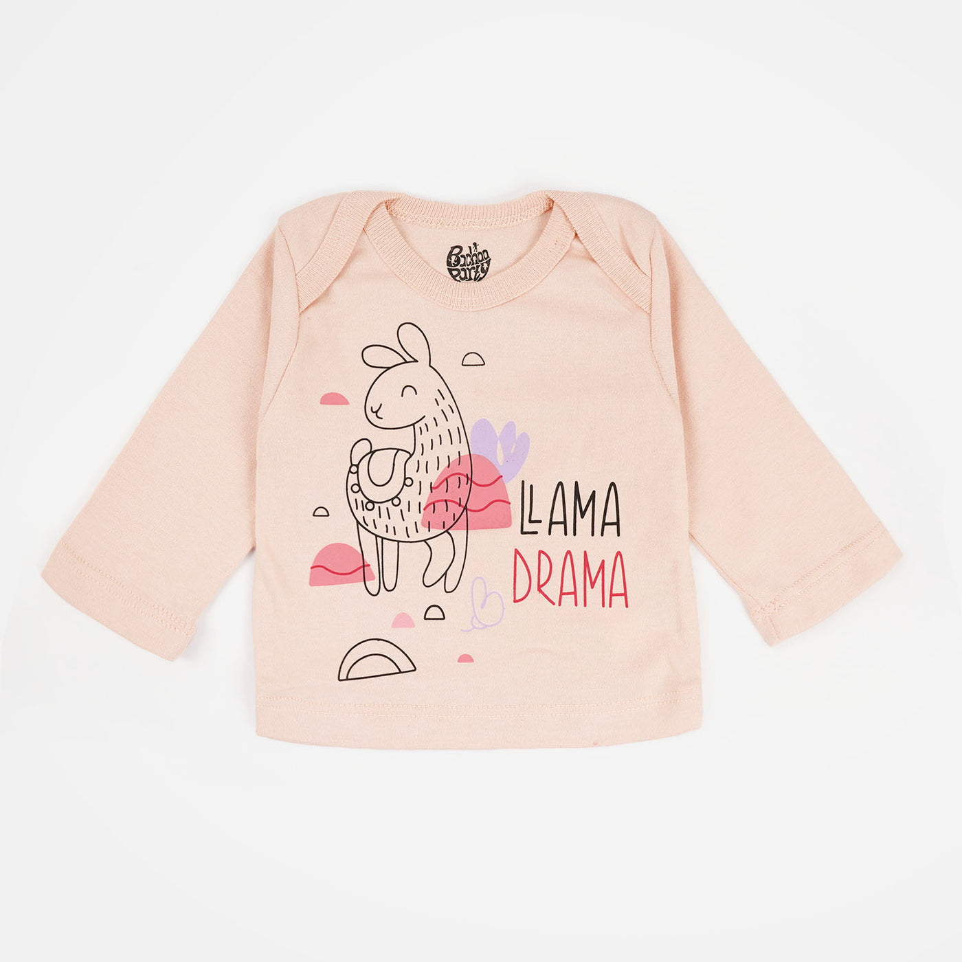 Infant Girls Set 9PCs Llama | Vanilla Cream