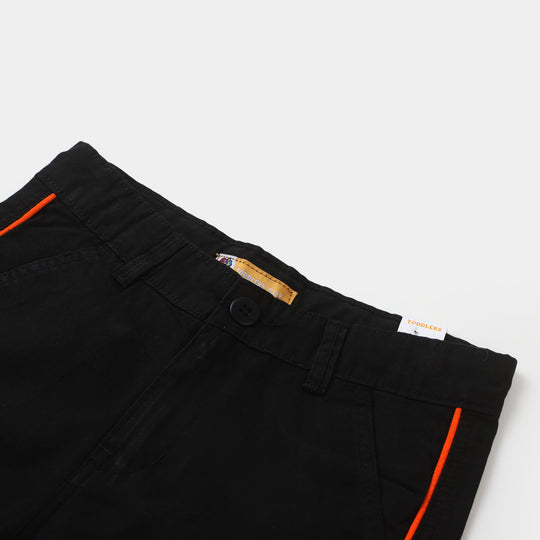 Boys Cotton Short Not So Basic - BLACK
