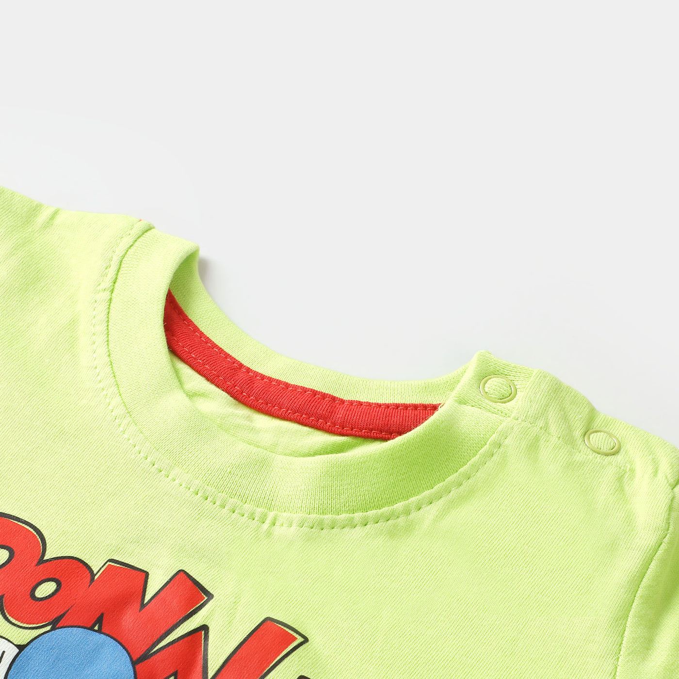 Infant Boys Round Neck T-Shirt  - Sharp Green