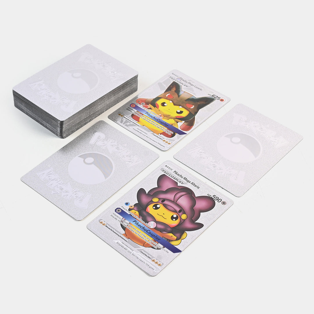 Pokemon Card 55pcs Silver Price in Pakistan | Bachaa Party Pokemon Card 55pcs Silver Price in Pakistan | Bachaa Party