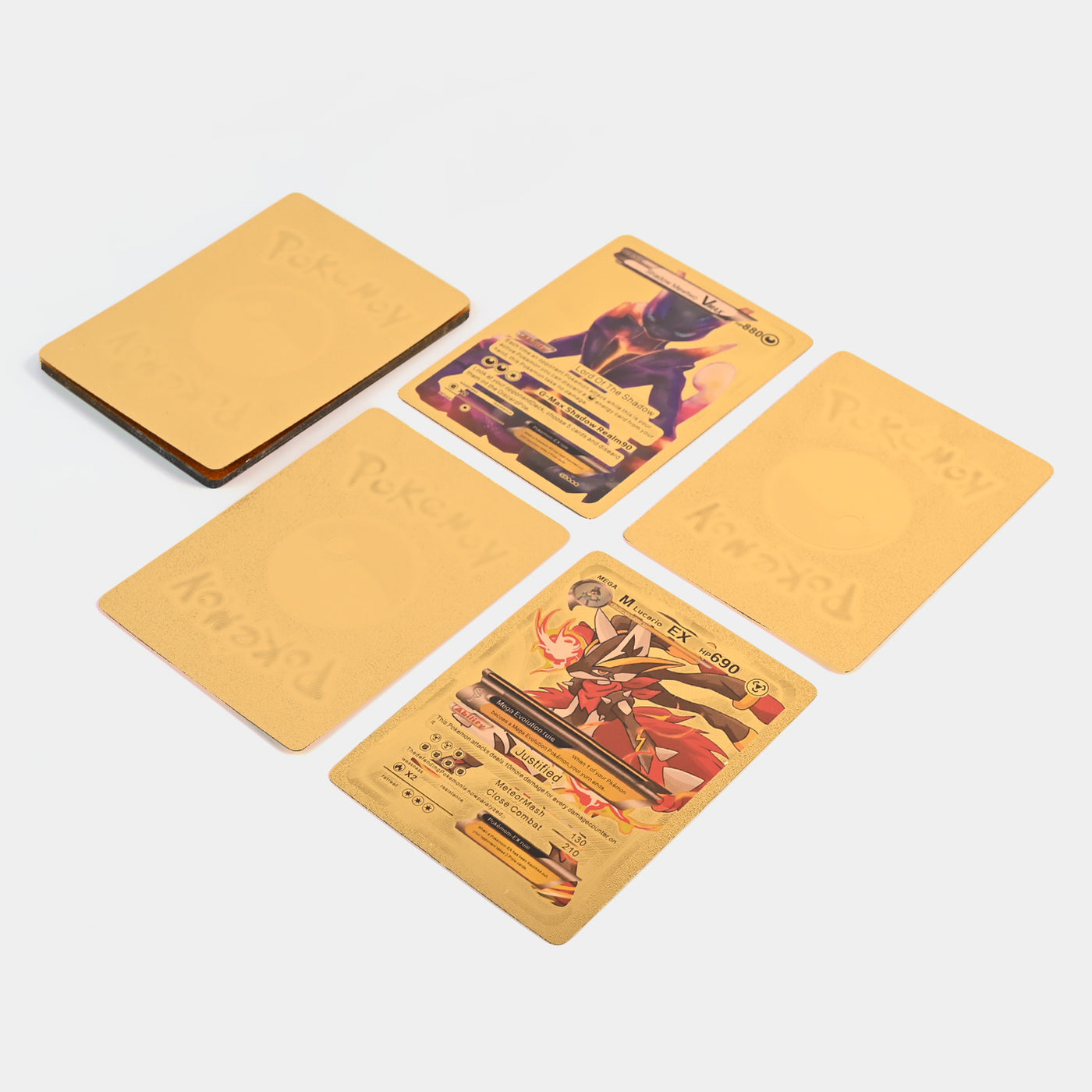 Character Card 15Pcs Gold