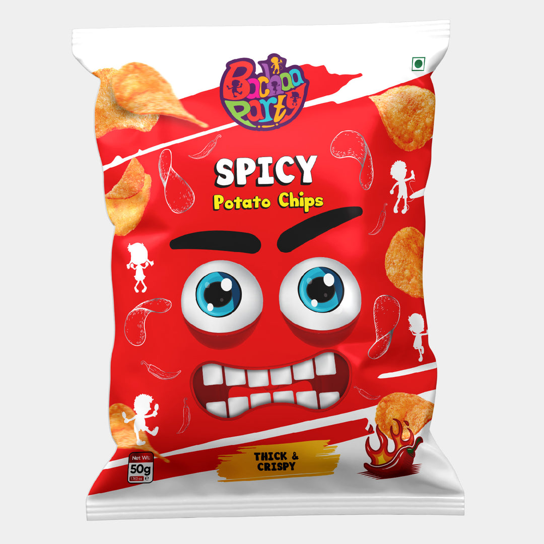 Bachaa Party Potatstic Chips | Spicy