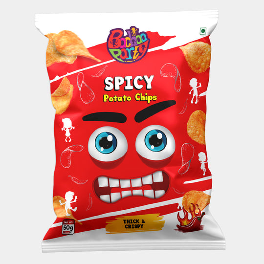 Bachaa Party Potatstic Chips | Spicy