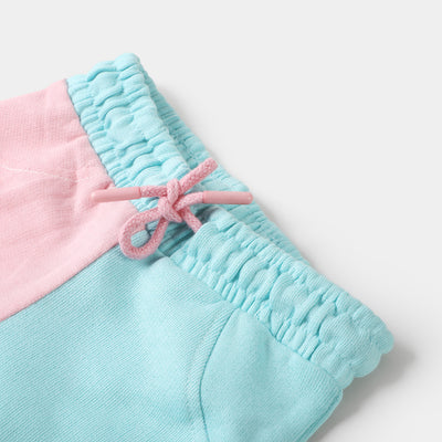 Infant Girls Knitted Short Character- Light pink