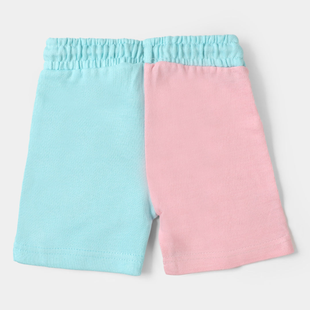 Infant Girls Knitted Short Character- Light pink