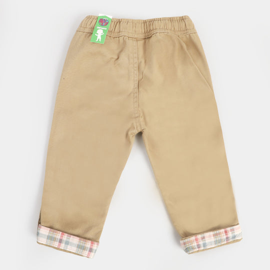 Infant Boys Cotton Pant Check -Summer San