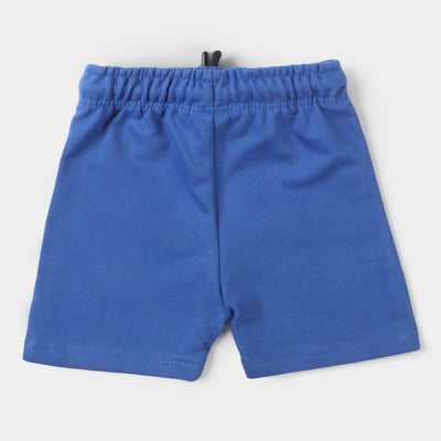 Infant Boys Knitted Short Mickey - Blue