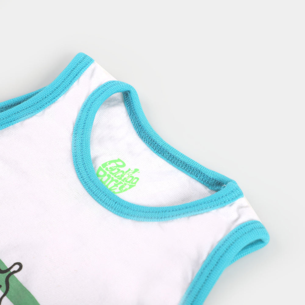 Infant Boys Sando Wild - White