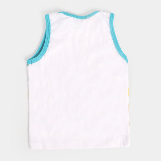 Infant Boys Sando Wild - White