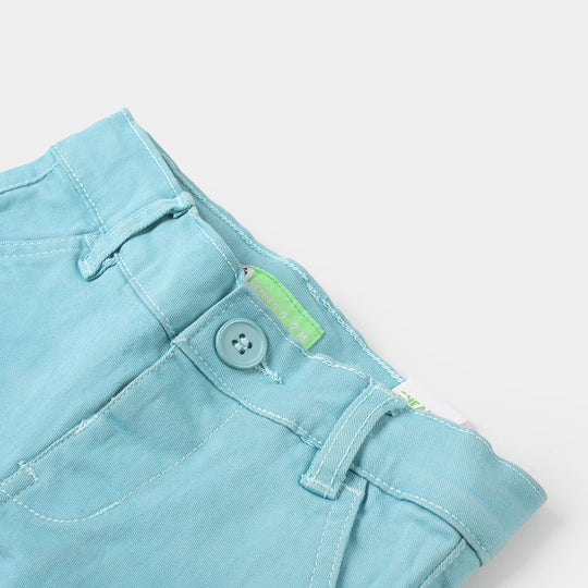 Infant Boys Cotton Short Skate - AQUA