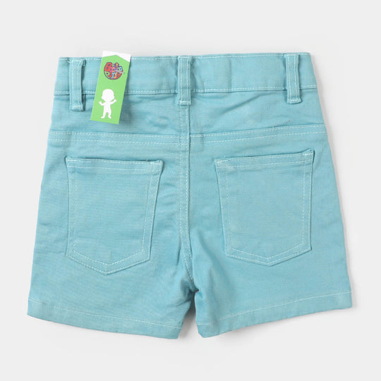 Infant Boys Cotton Short Skate - AQUA