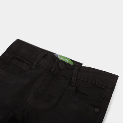 Infant Boys Denim Pant Basic -Jet Black