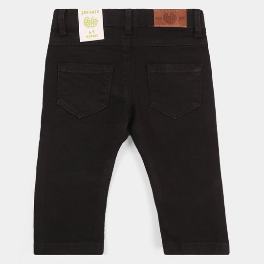 Infant Boys Denim Pant Basic -Jet Black