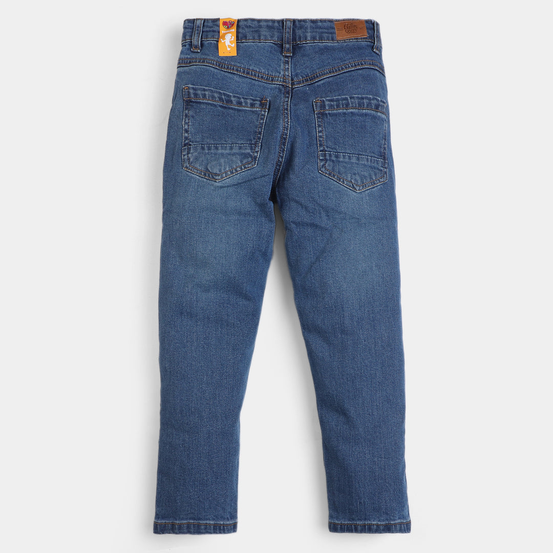 Boys Denim Pant Basic F-23-LIGHT BLUE