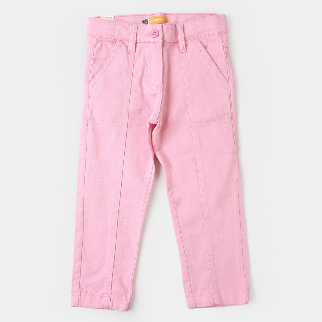 Girls Pant Cotton Solid - Bon Bon