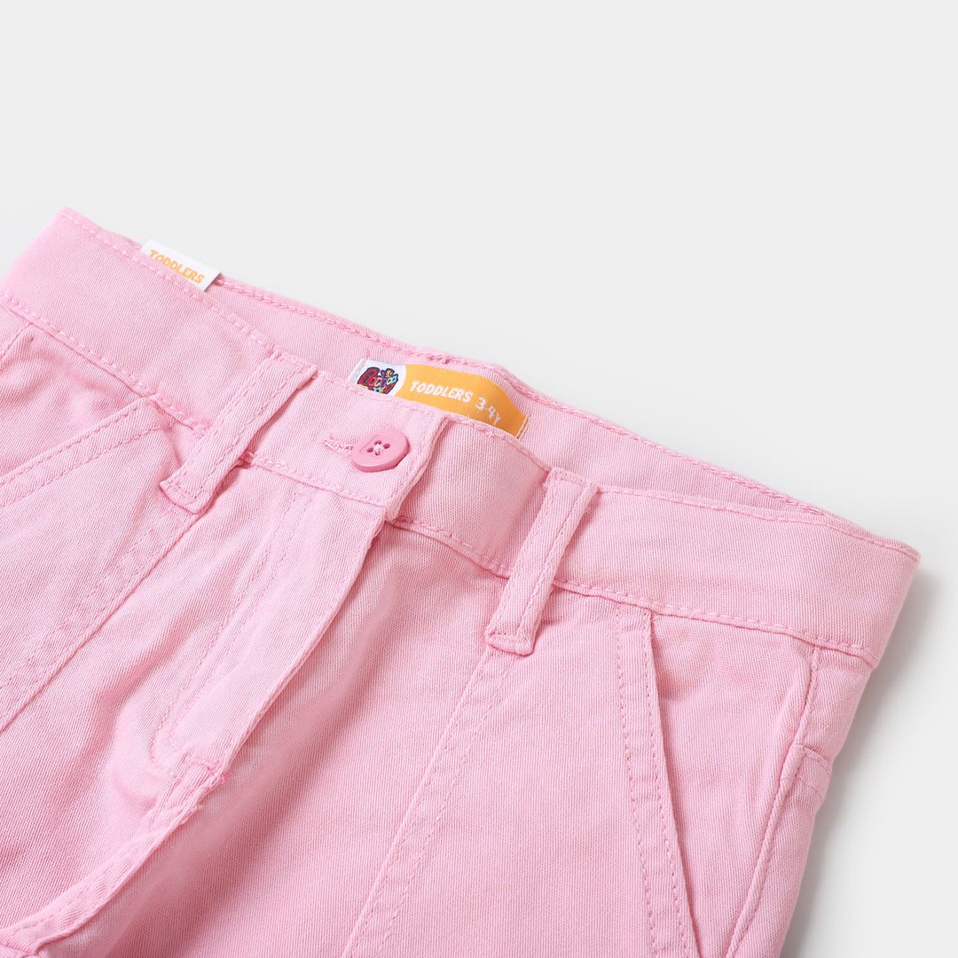 Girls Pant Cotton Solid - Bon Bon