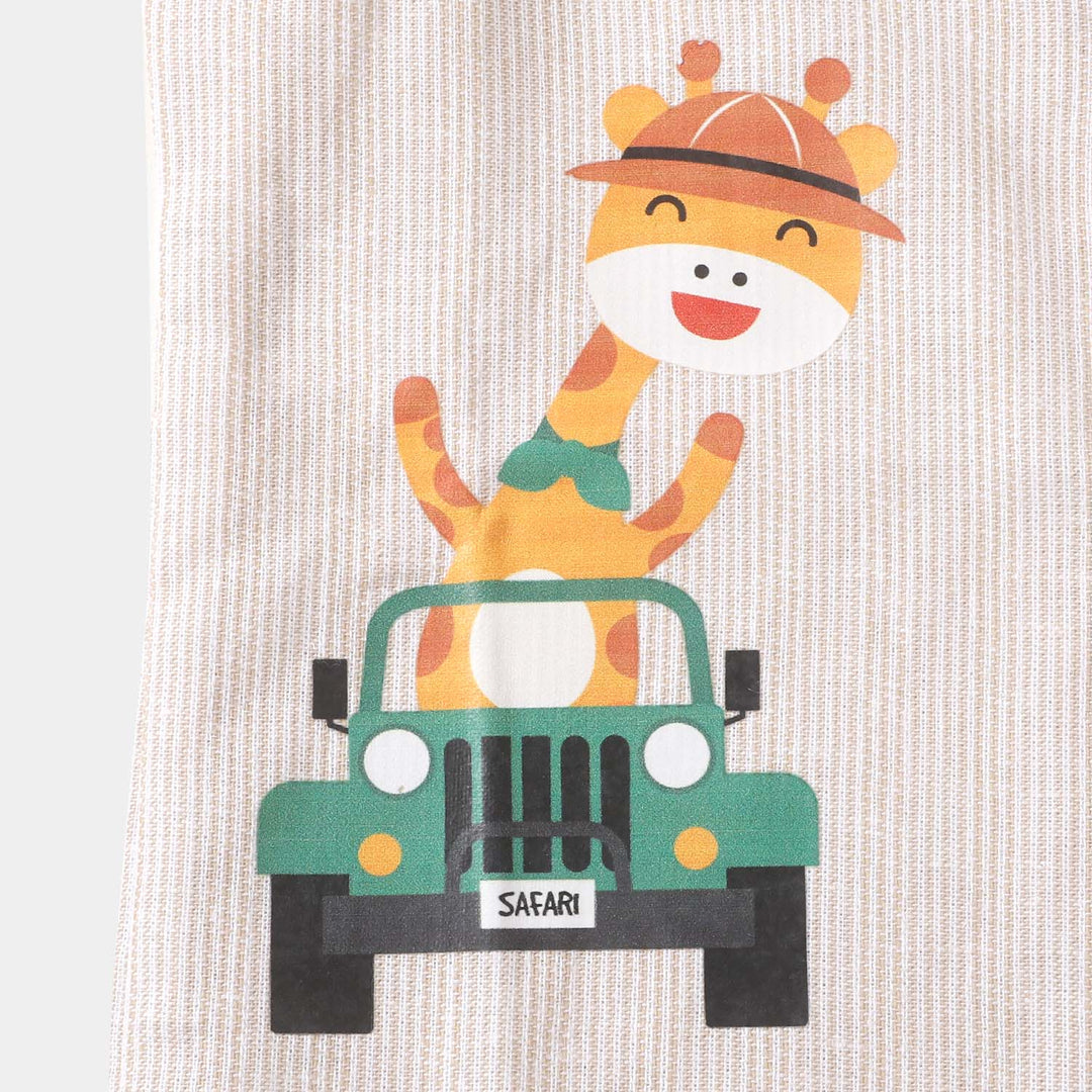 Infant Boys Casual Shirt Safari Travels - BEIGE