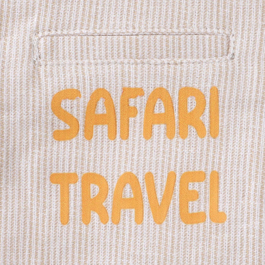 Infant Boys Casual Shirt Safari Travels - BEIGE