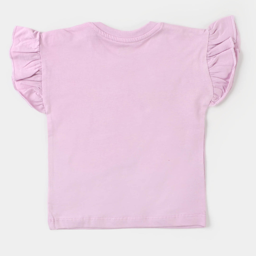 Infant Girls T-Shirt Character  - Orchid Bou