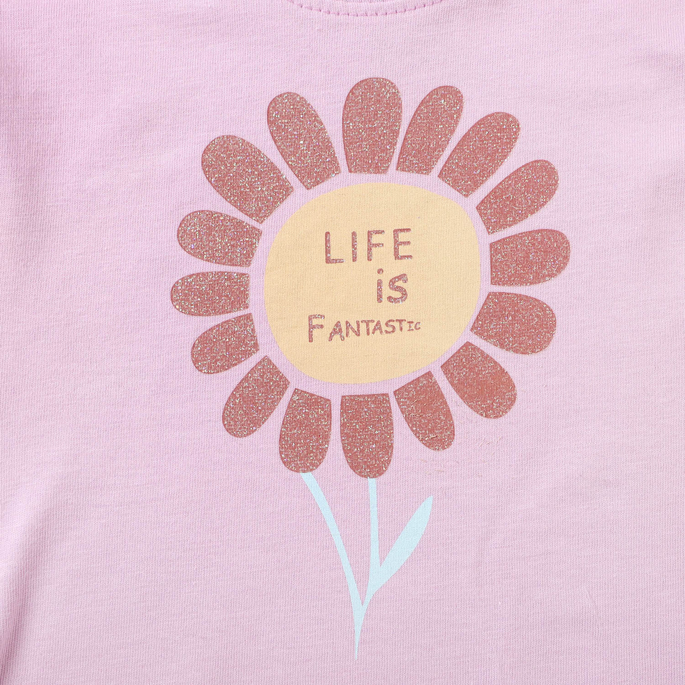 Infant Girls T-Shirt Fantastic Life  - Orchid Bou