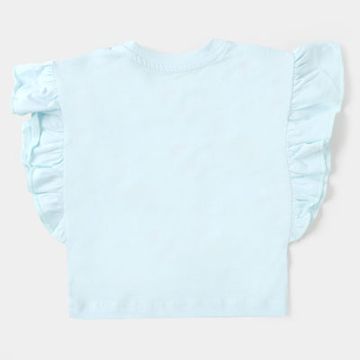 Infant Girls T-Shirt Cool  - Salt/W/S