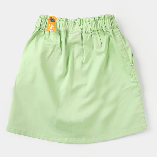 Girls Skirt Woven Happy Days - Sharp Green